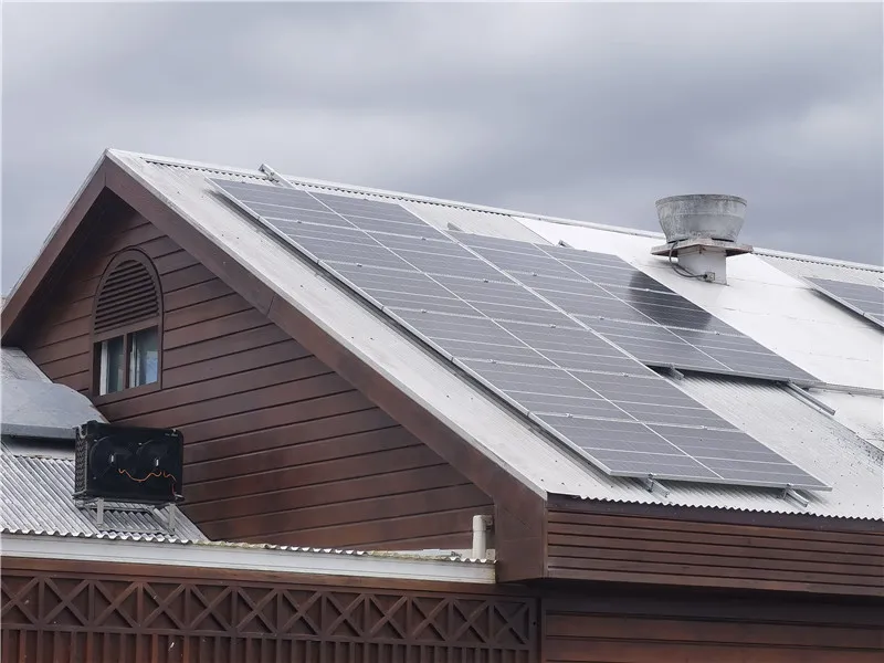 Anti-sliding pitched tile roof solar mounting system with secure hook installation