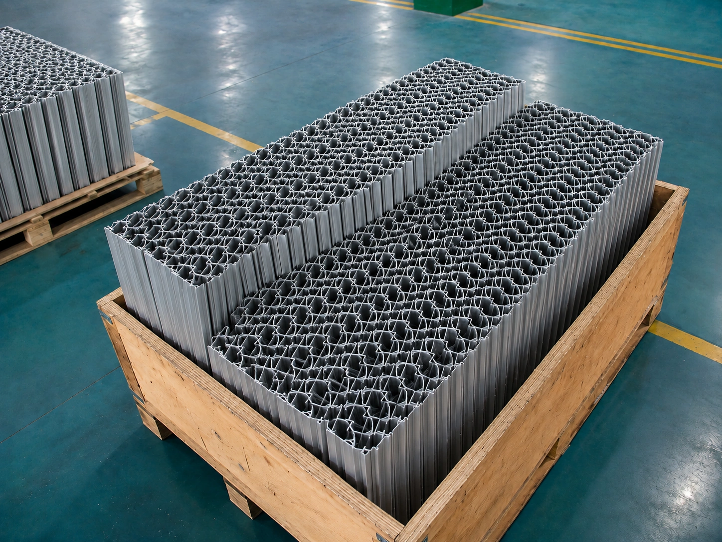Solar mounting rails, clamps, hooks, fasteners and brackets prepared for complete PV racking orders
