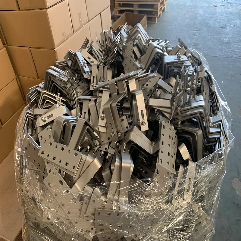 Factory producing anti-sliding tile roof solar hooks and mounting rails