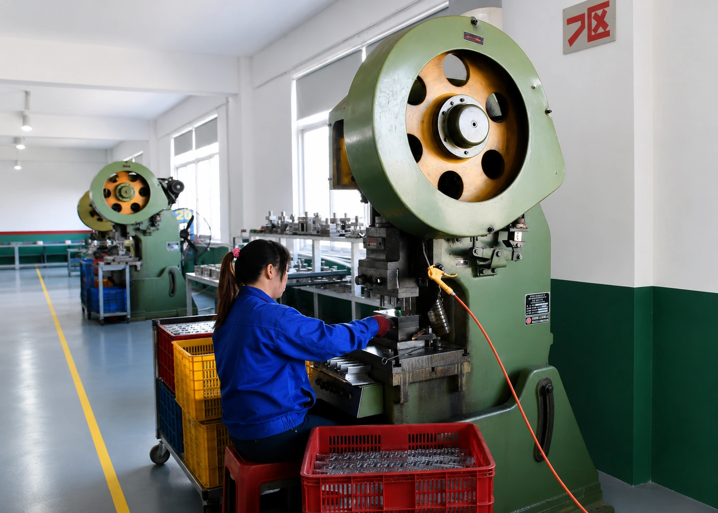 Easy Solar factory workshop processing aluminum profiles and solar mounting system components