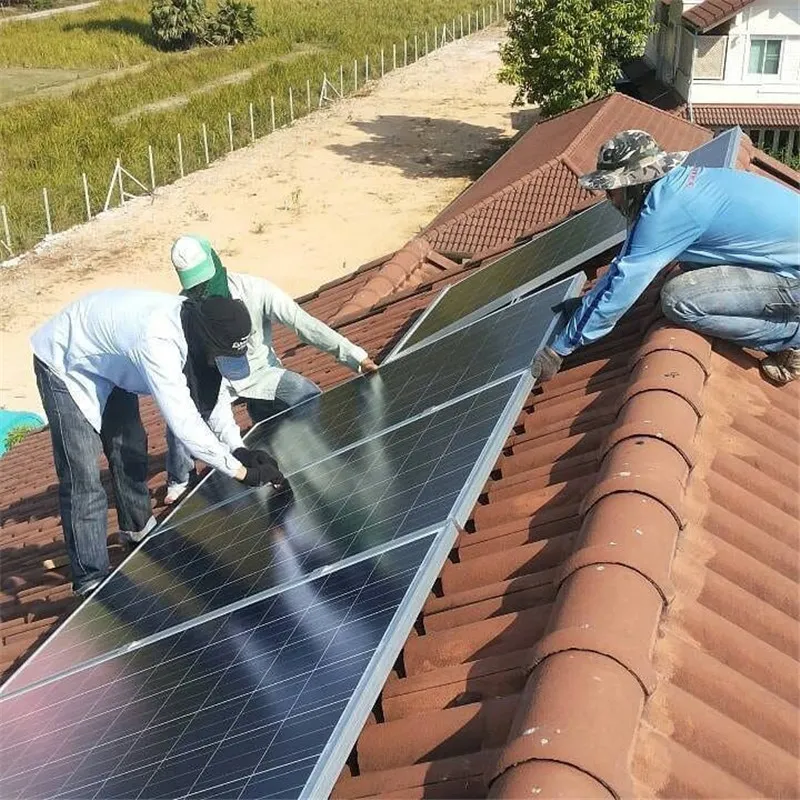 Stainless steel solar roof hooks, base plates, arms, bolts and an aluminum rail connection