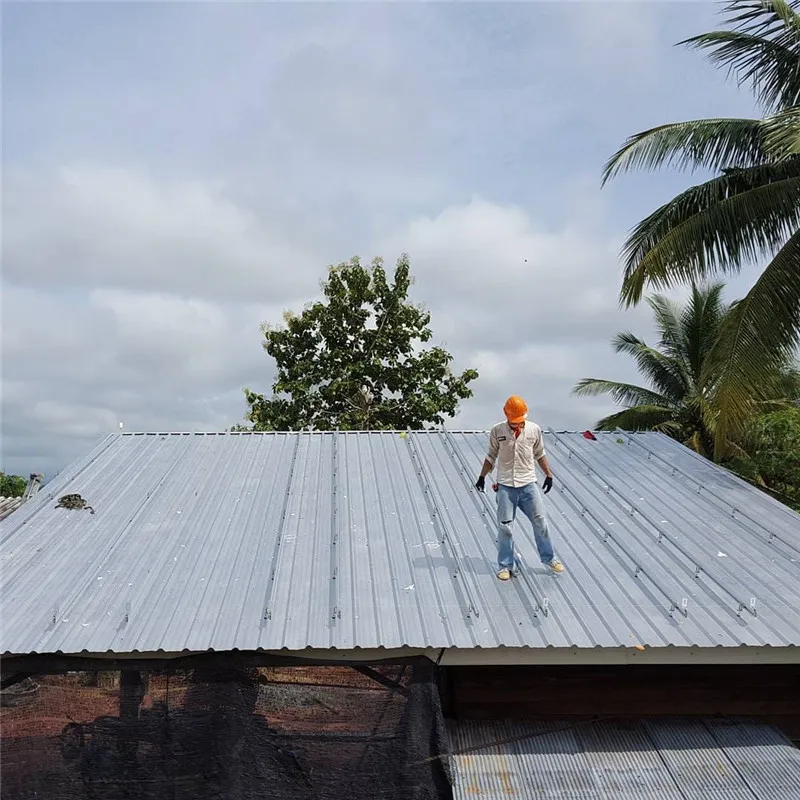 Solar mounting L foot with roof screw and sealing washer for metal roof