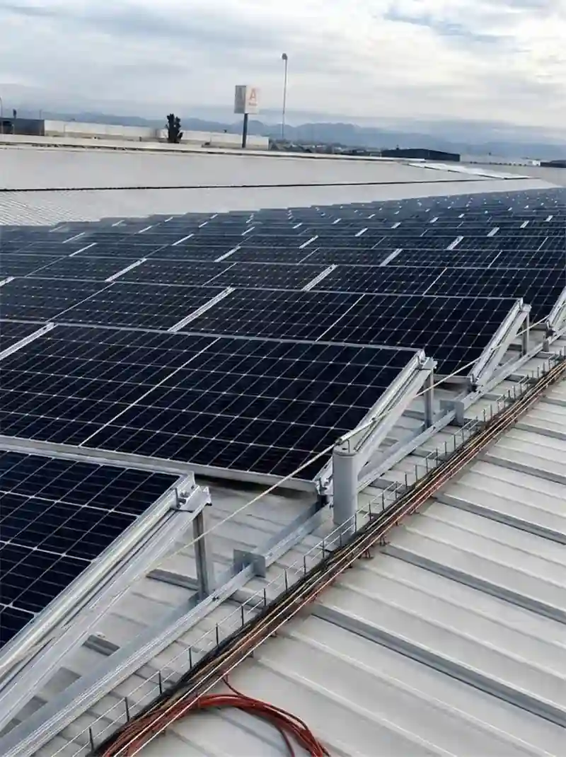 Philippines 15-degree metal roof triangle mounting