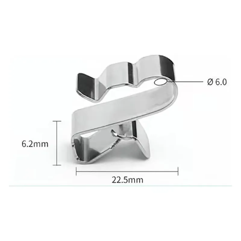 Custom solar cable clip stamping, forming, deburring, inspection and project packaging