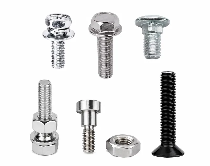Hex-head and flange-head bolts