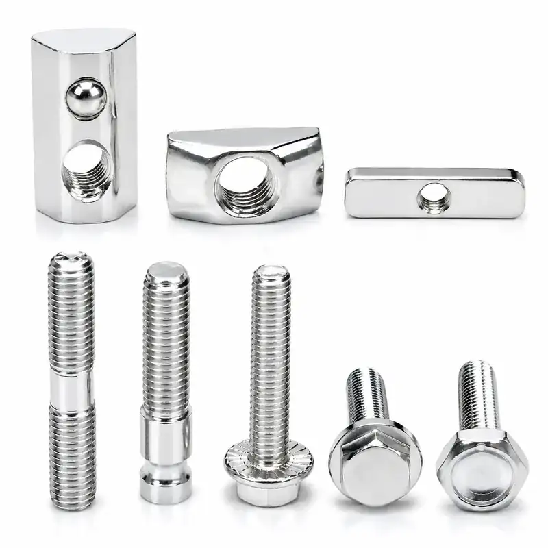 Fastener dimensions checked against a mounting connection