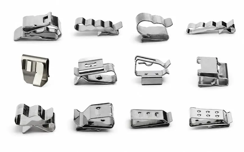 PV wire management clips for module-frame, rail and project cable-routing applications