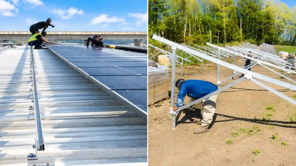 roof-mount-vs-ground-mount-solar-racking