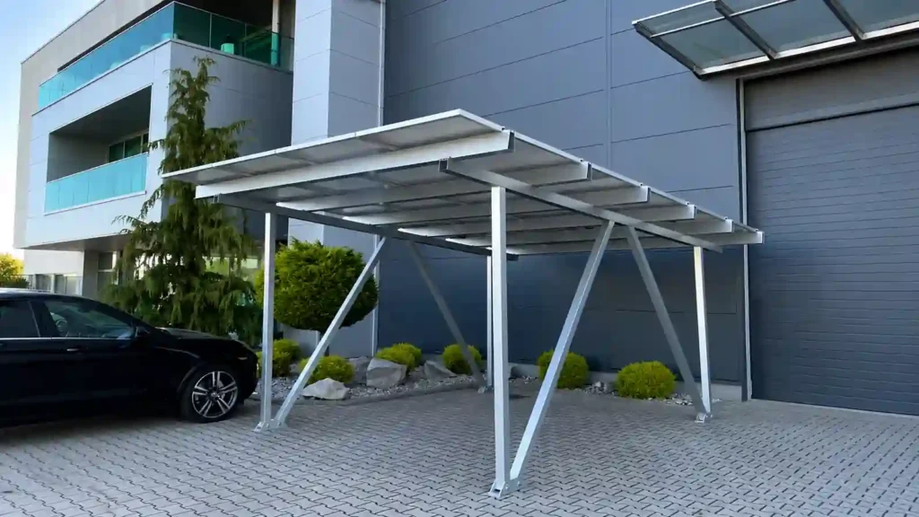 solar carport mounting system