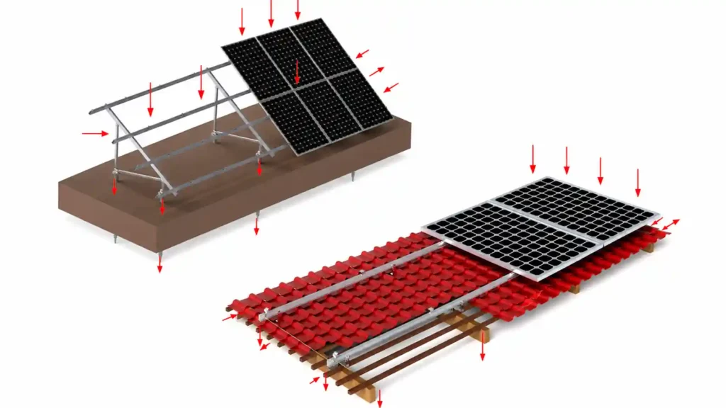 solar-mounting-load-path-attachment-selection
