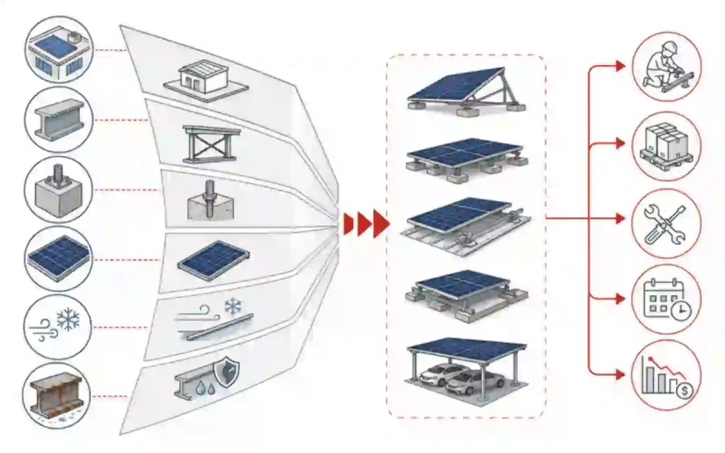 solar-mounting-two-stage-selection